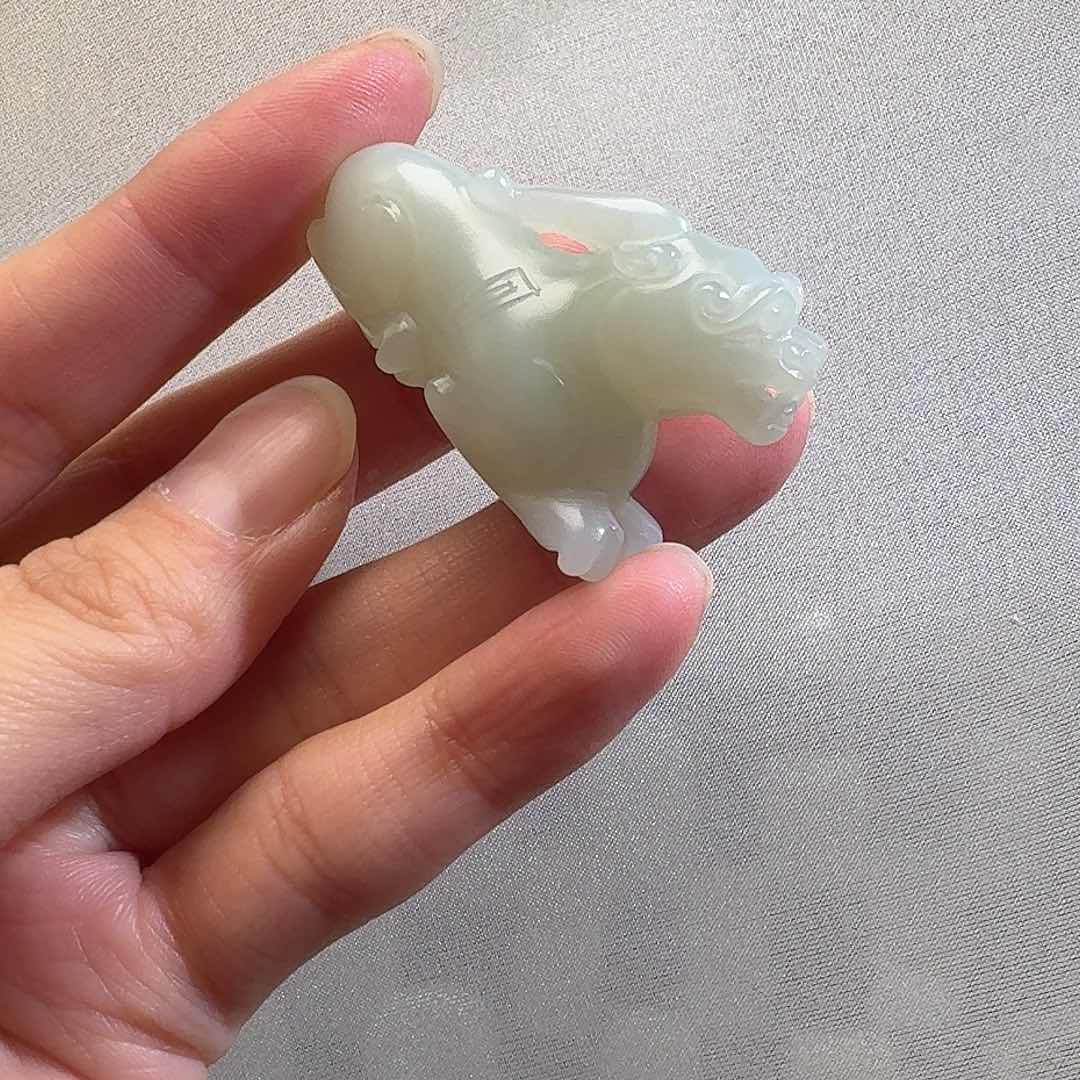 和田玉颈饰未镶嵌米达17.9g