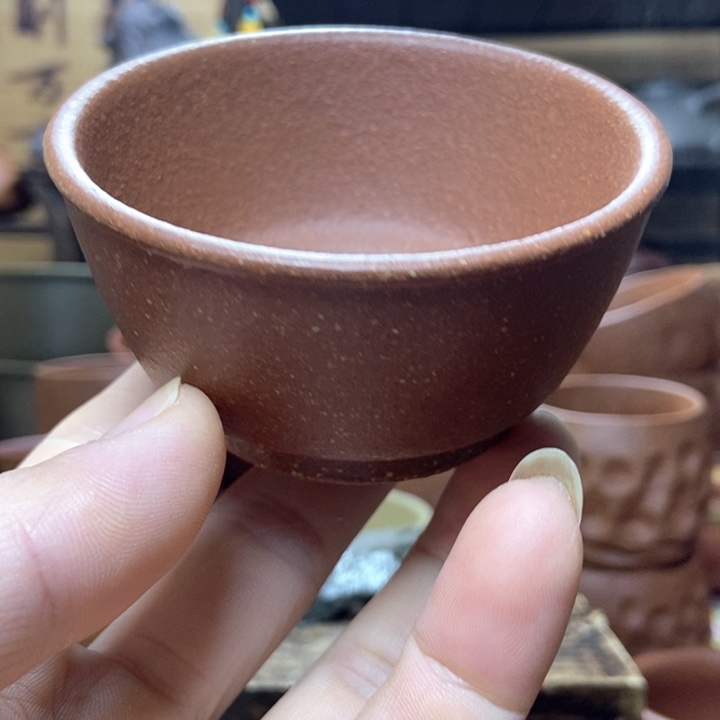 紫砂茶杯紫砂主人杯100毫升