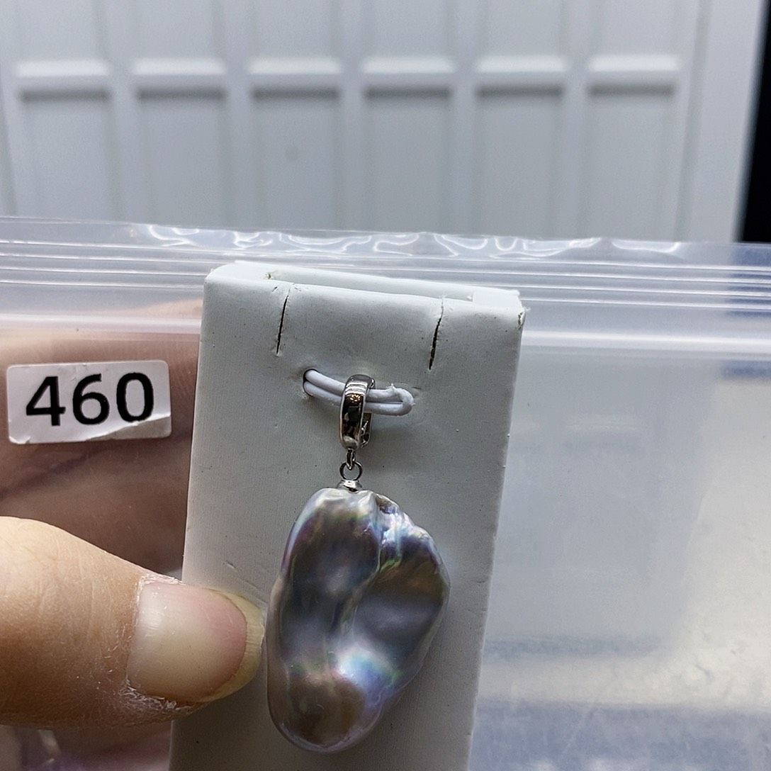 颈饰合金淡水珍珠