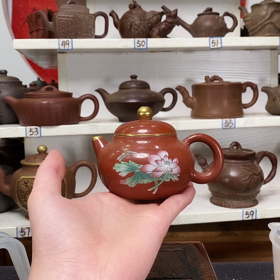 紫砂茶壶全手工制作
