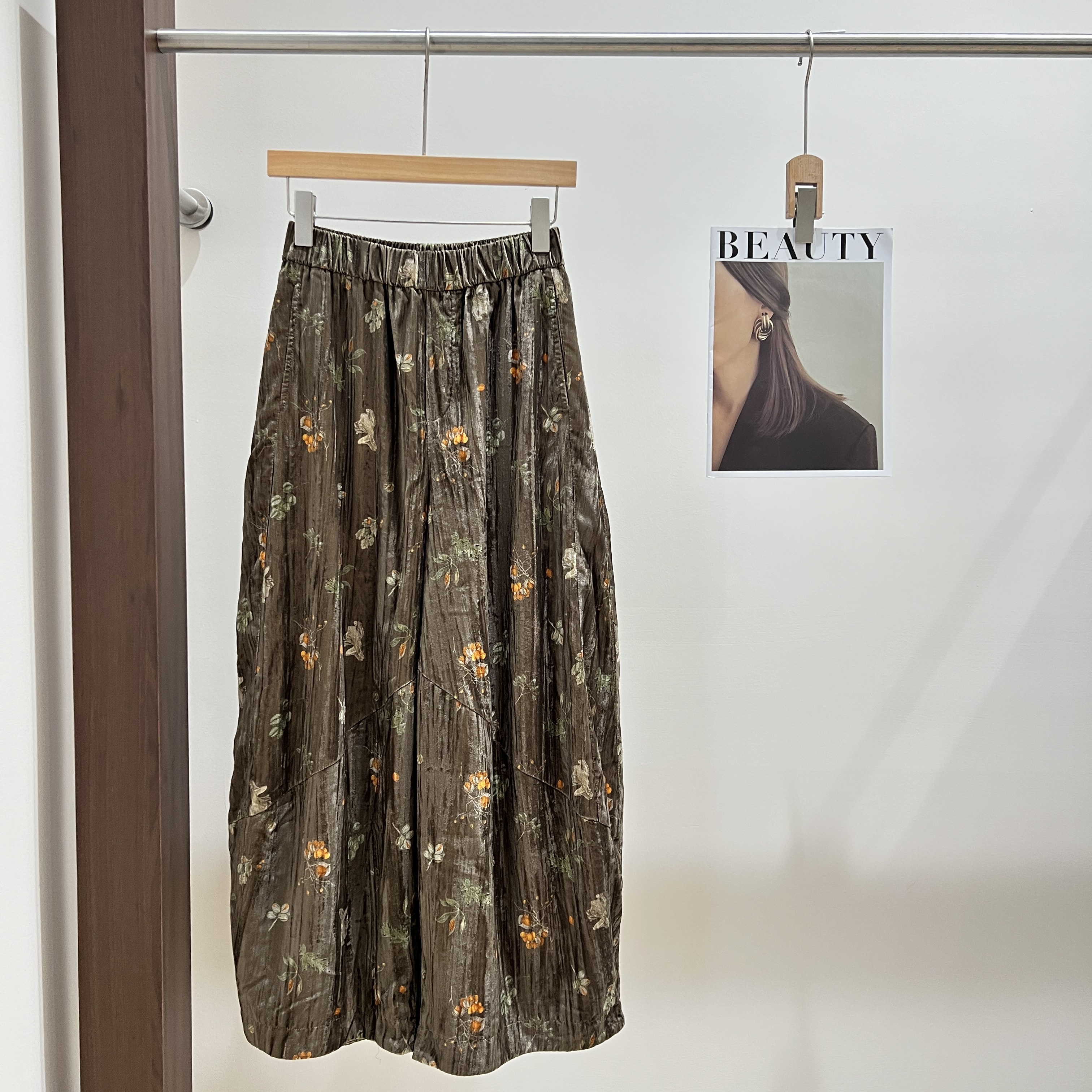 ZZ设计师显瘦半裙时尚套装百搭INS风罗马风法式紧腰X015