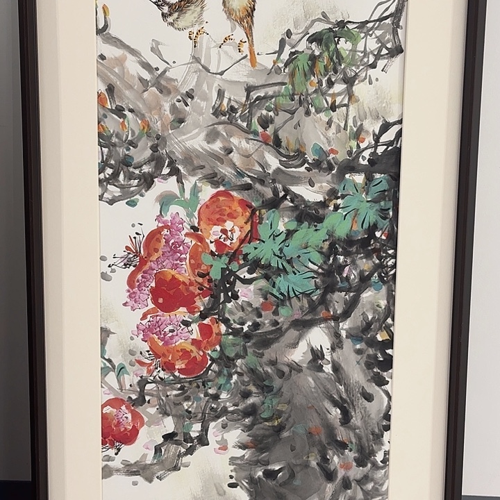 国画珠叽满腹 4平尺不带框