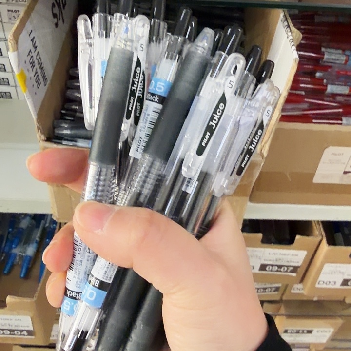 百樂果汁筆10支裝0.5