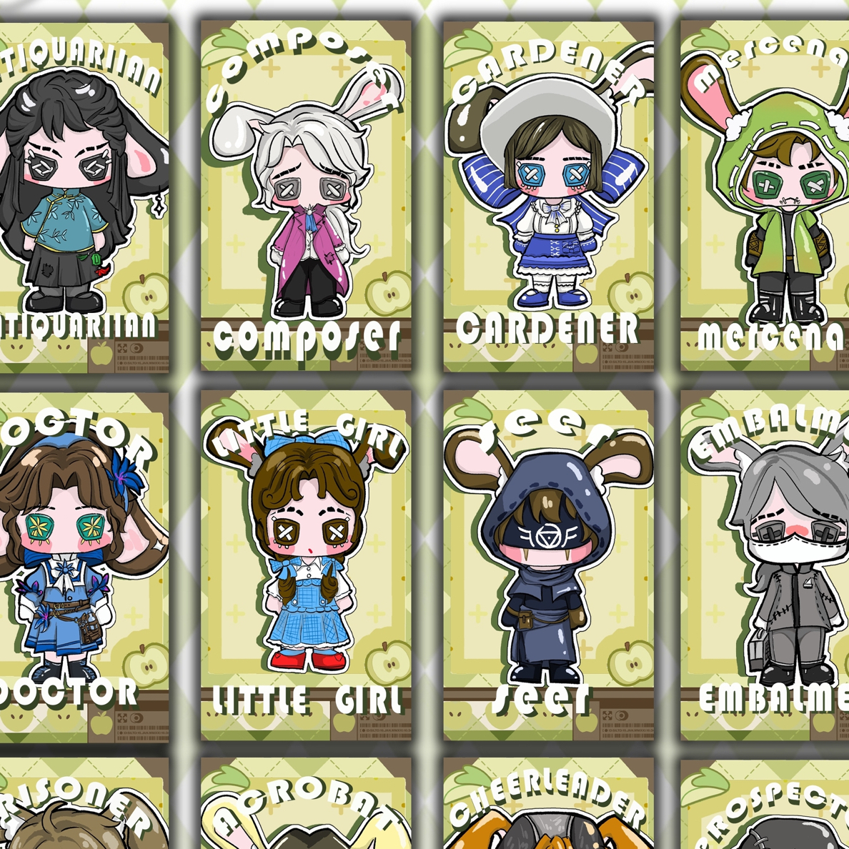 【盲盒代拆】第五同人授权第五萌趣拍立得