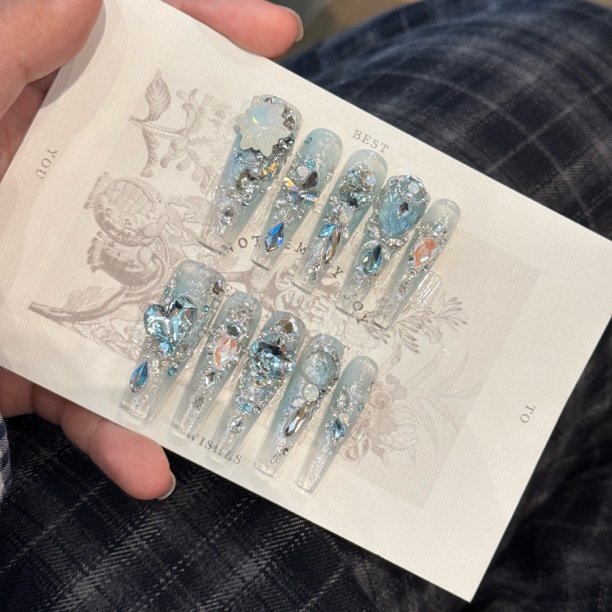 【MBTI】Yeeqi | 蓝老头istj 华子重工设计款 手工穿戴甲定制