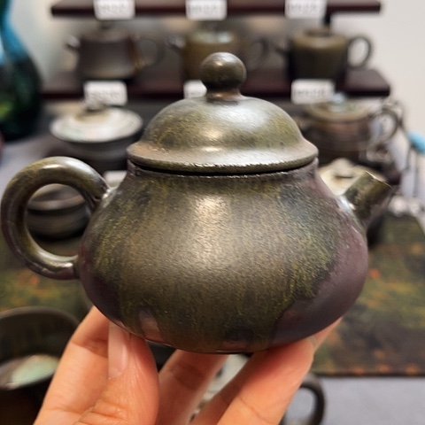 茶盏景德柴烧茶具-纯手工茶具