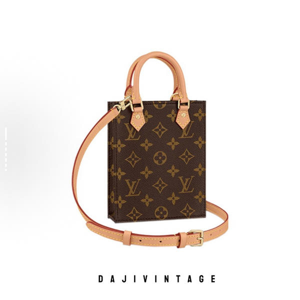 大吉中古/Lv老花mini琴谱手提斜挎包