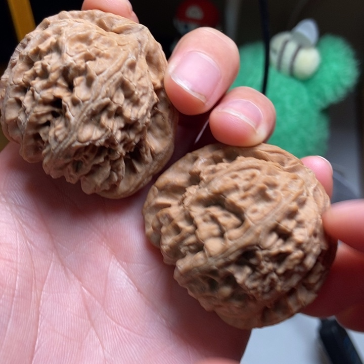 吊坠文玩核桃核桃，44，白狮子，66