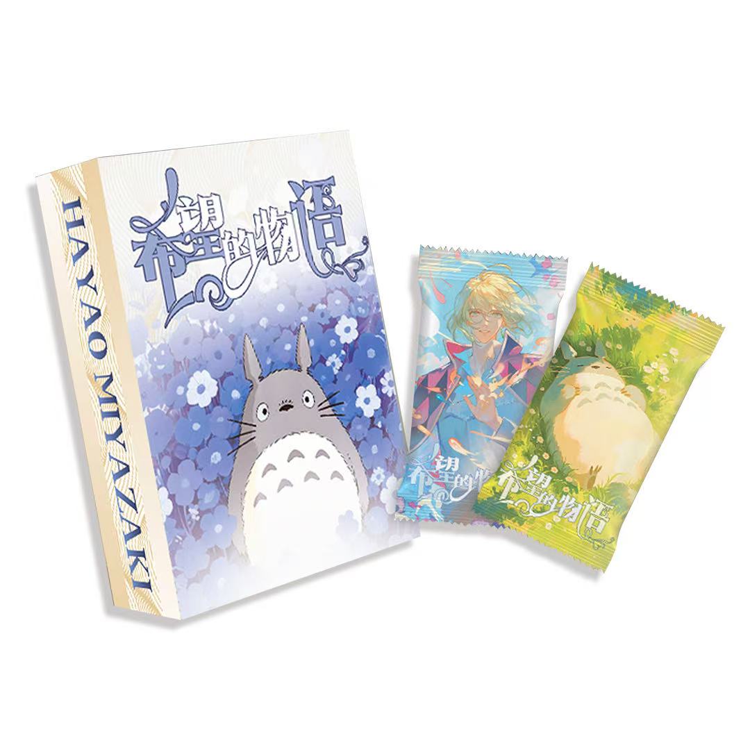 【铁牛专属玩法】希望物语宫崎骏 收藏卡牌盲盒（默认代拆）