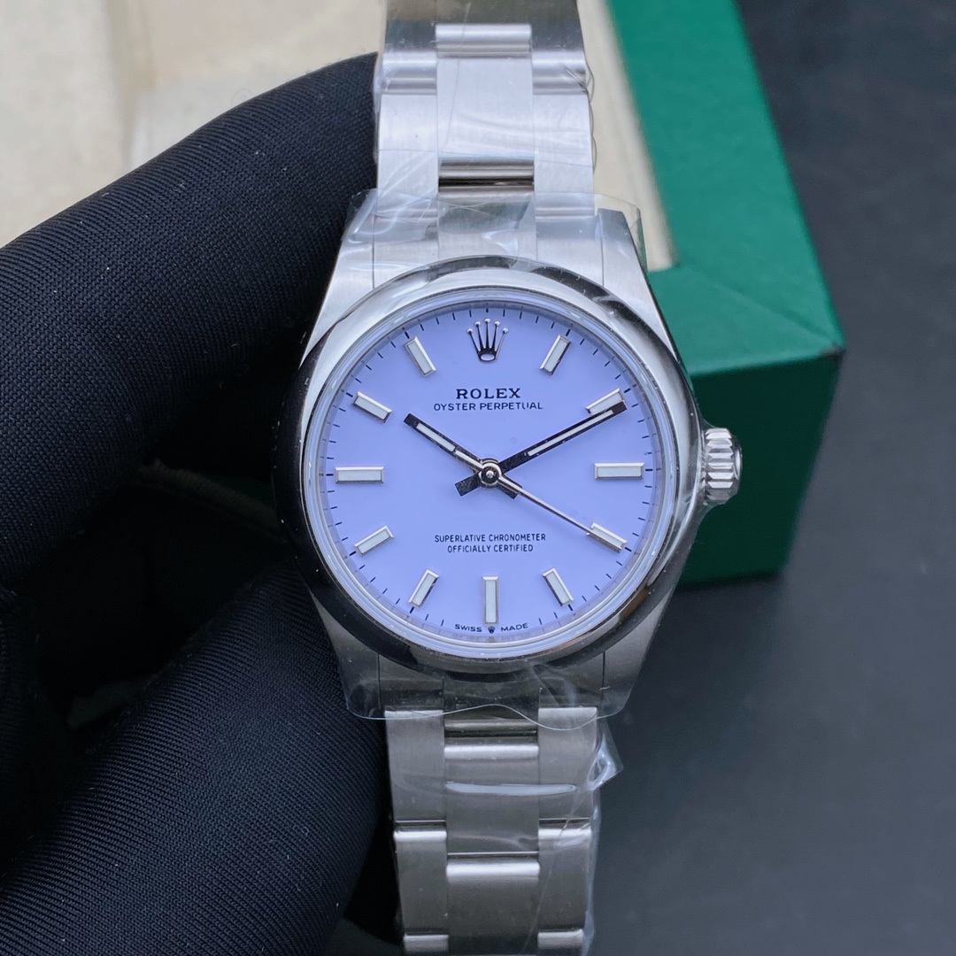 未使用 Rolex/劳力士 全套25年未使用恒动277200/机械女表/表径31