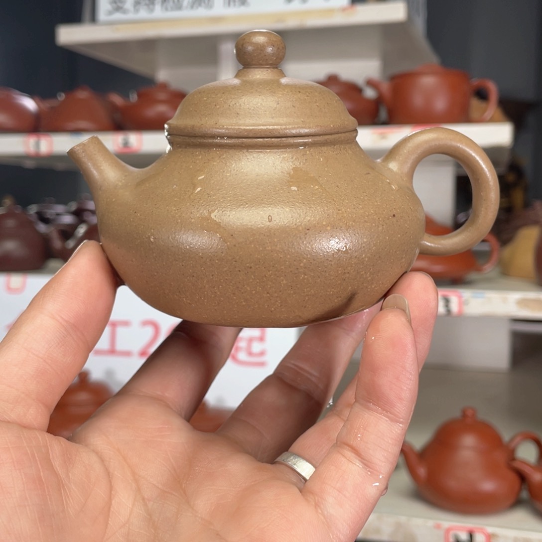紫砂茶壶青降全手工200毫升
