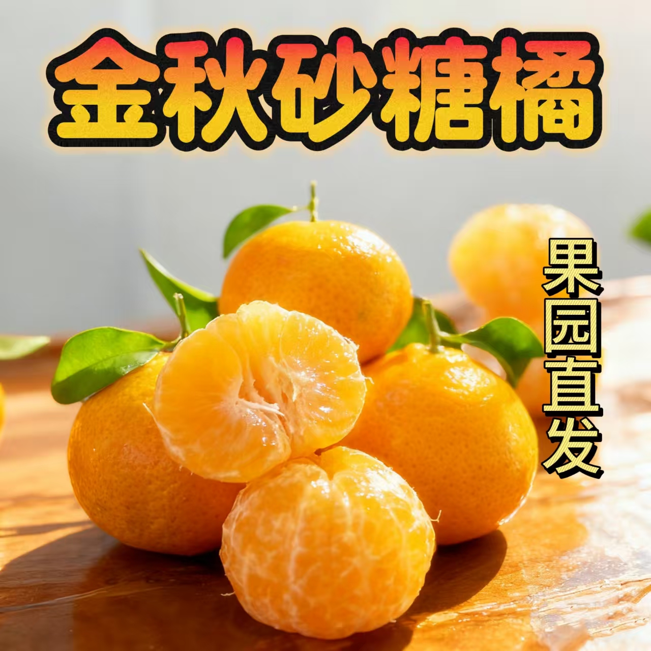 正宗砂糖橘当季金秋砂糖橘现摘现发爆甜多汁