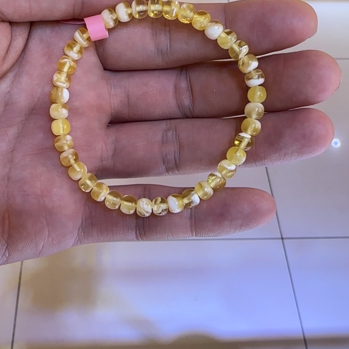 手链琥珀未镶嵌蜜蜡