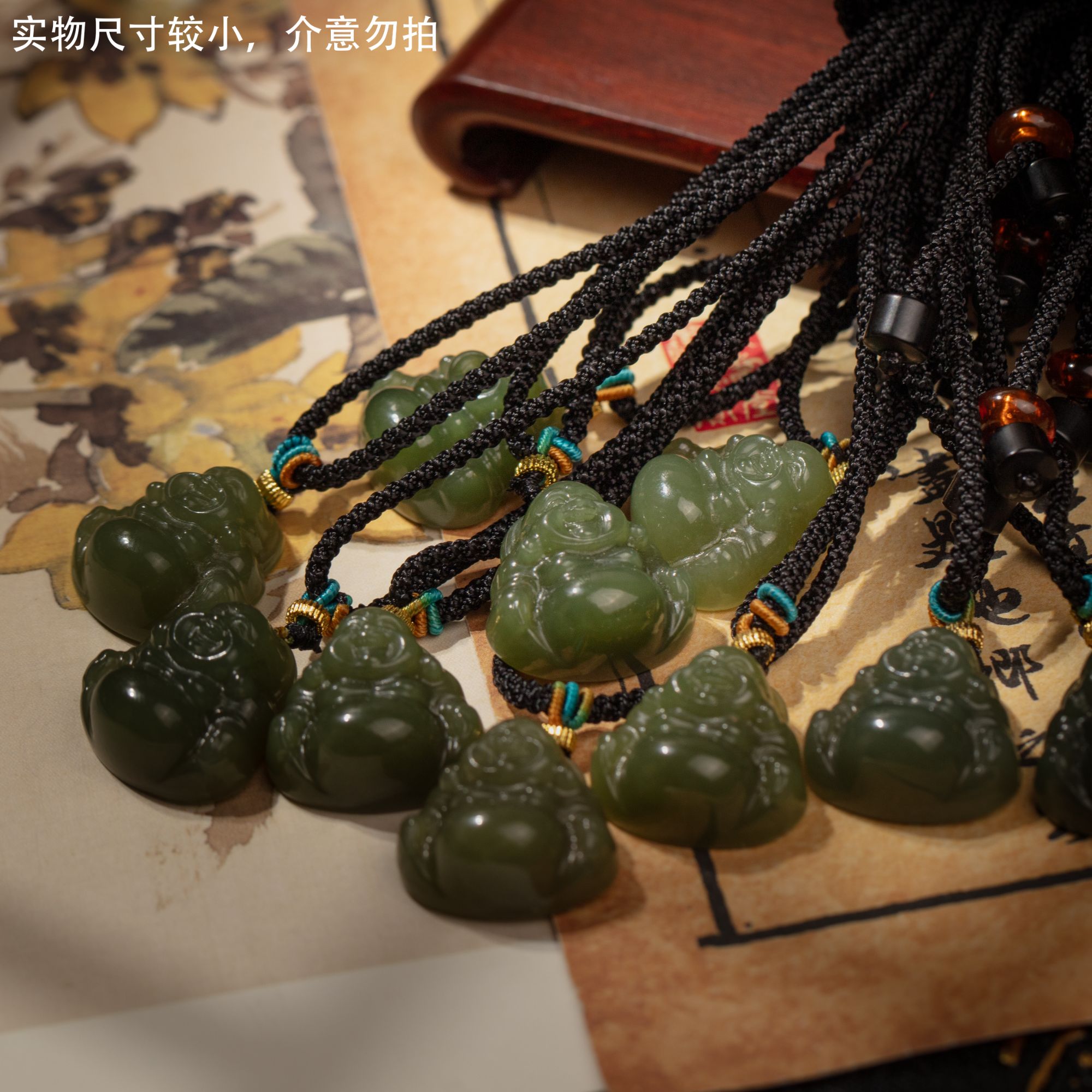 和田玉佛公吊坠多样性发一#A610142