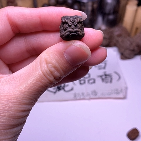 檀香木吊坠檀香阴沉醒狮