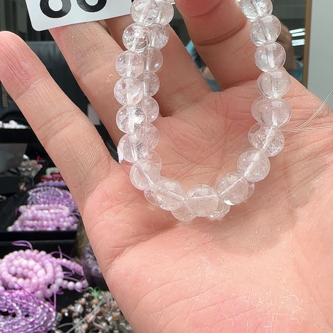 水晶手链未镶嵌884白啊赛