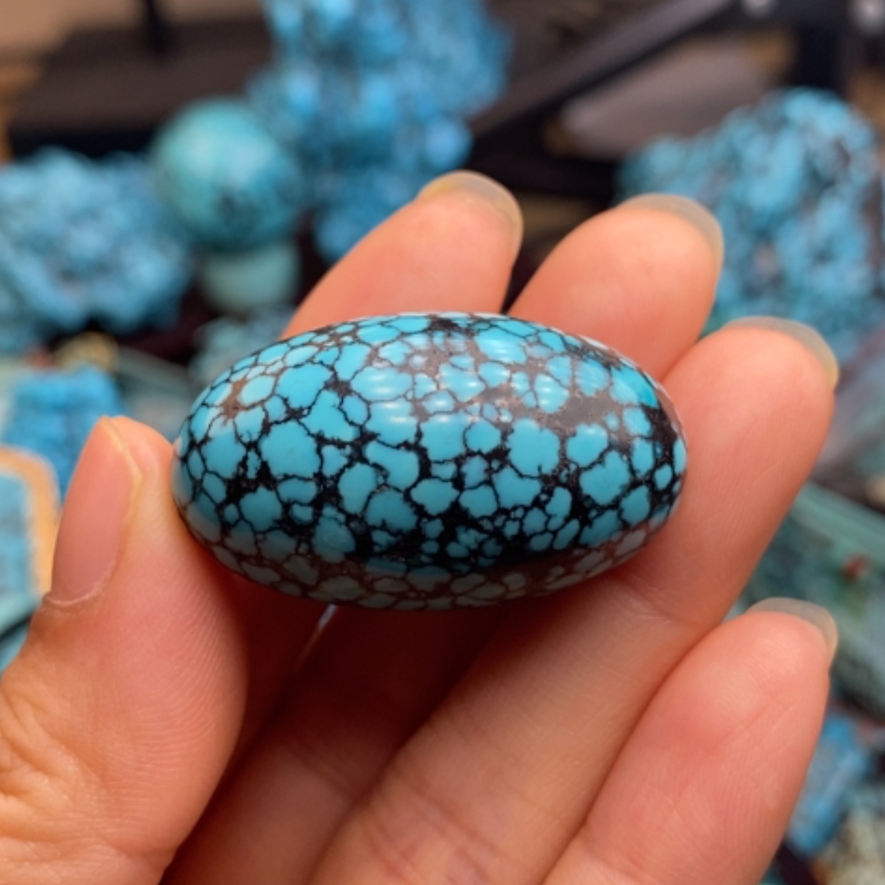 【闪购商品】绿松石珠宝半成品未镶嵌