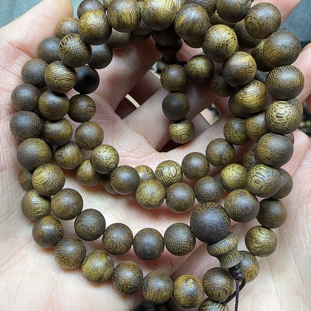 沉香沉香碎屑+99分沉0.9圆珠双圈15克加多样性发一