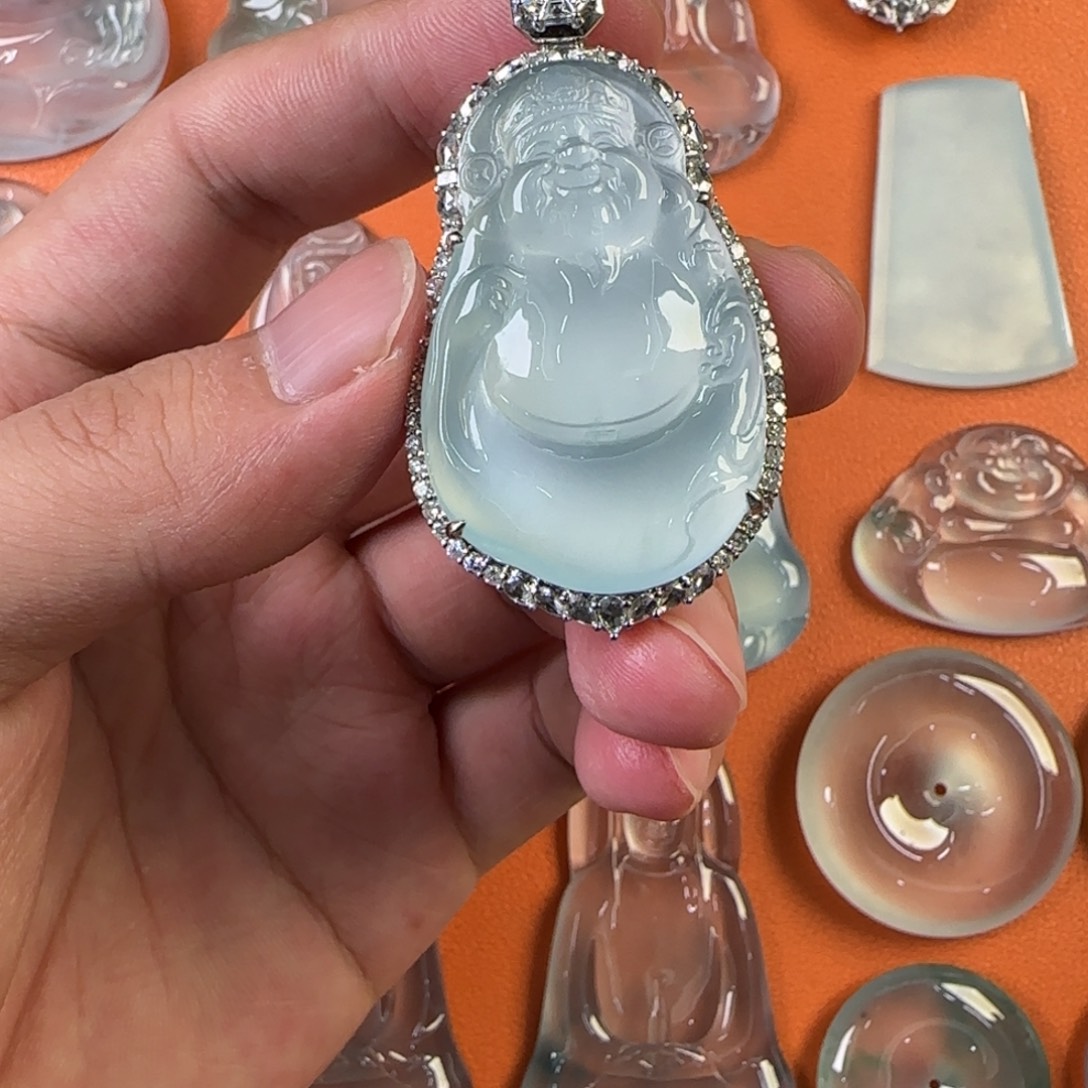 定制翡翠未镶嵌天然