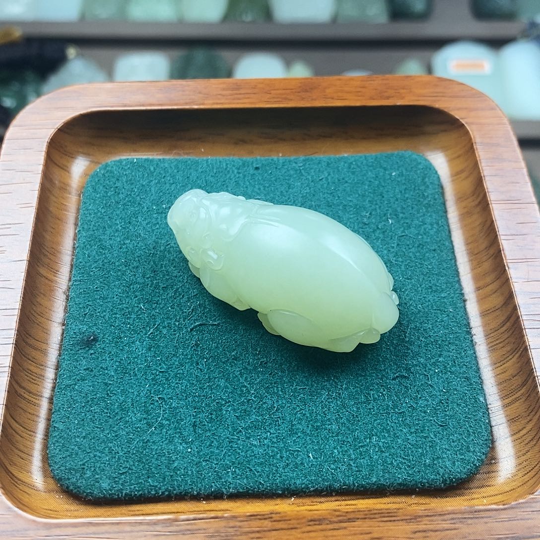 和田玉未镶嵌颈饰貔貅