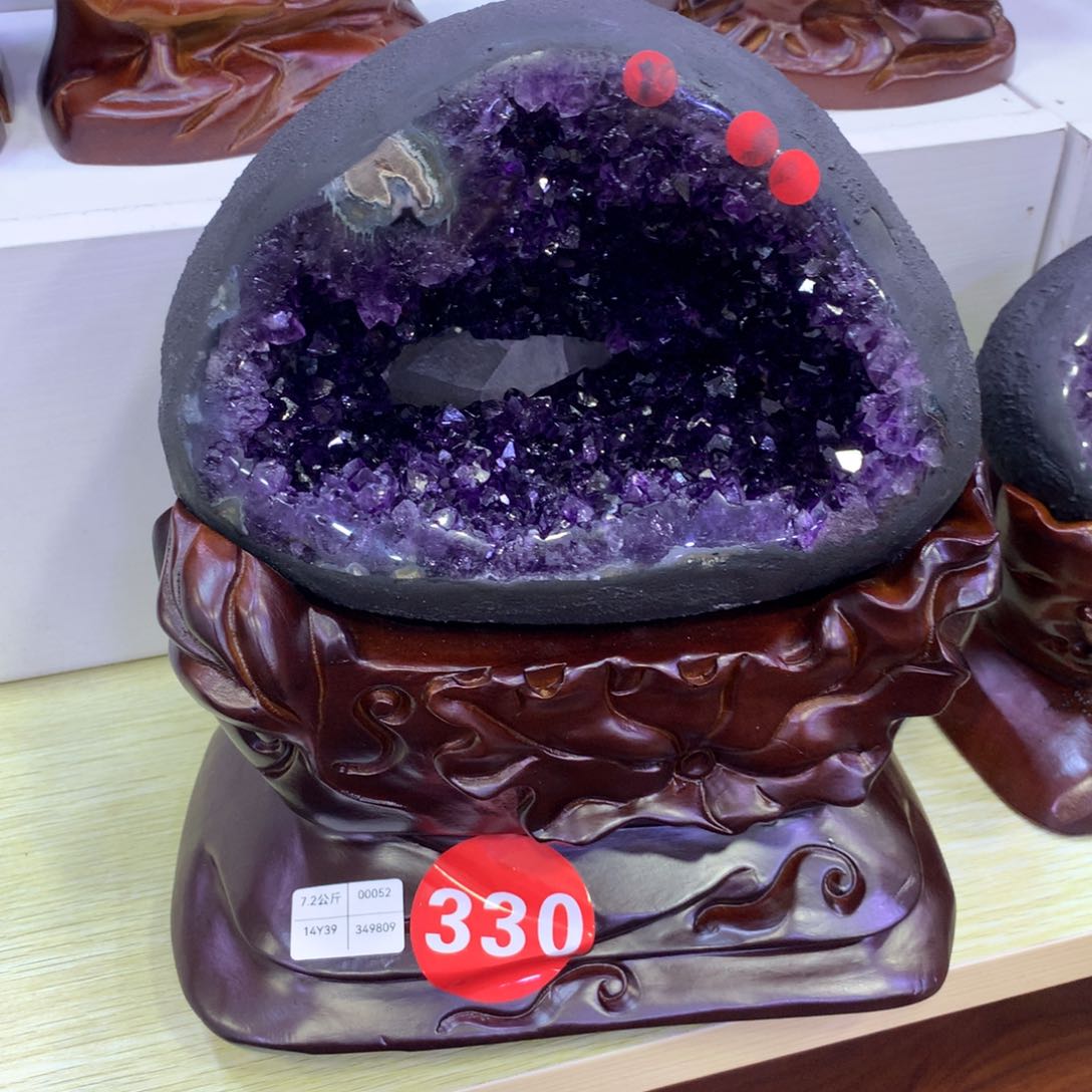 紫晶大型摆件（非配饰）未镶嵌