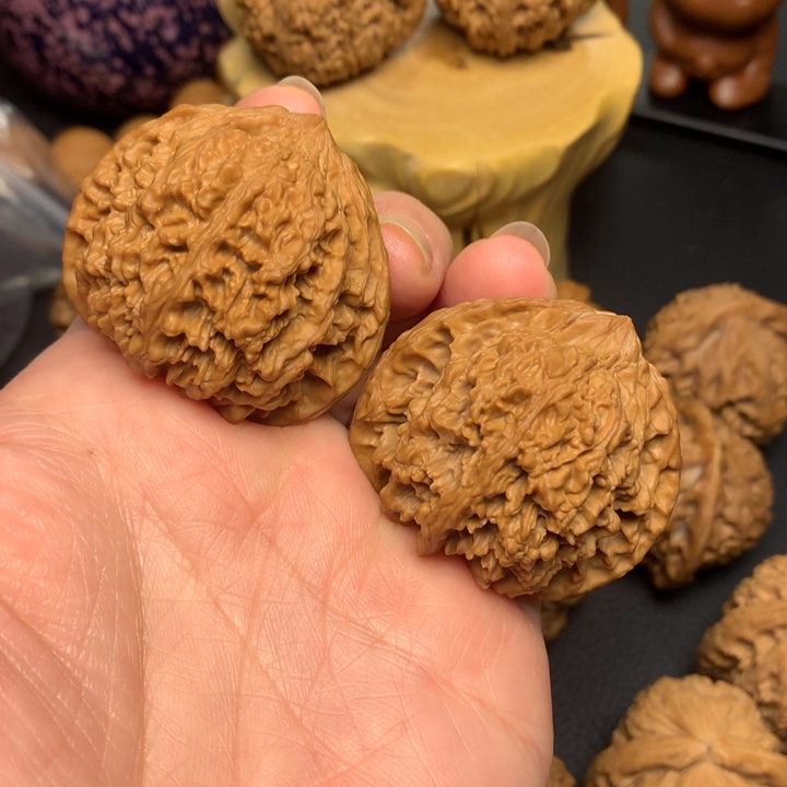 文玩核桃吊坠满天星狮子头41