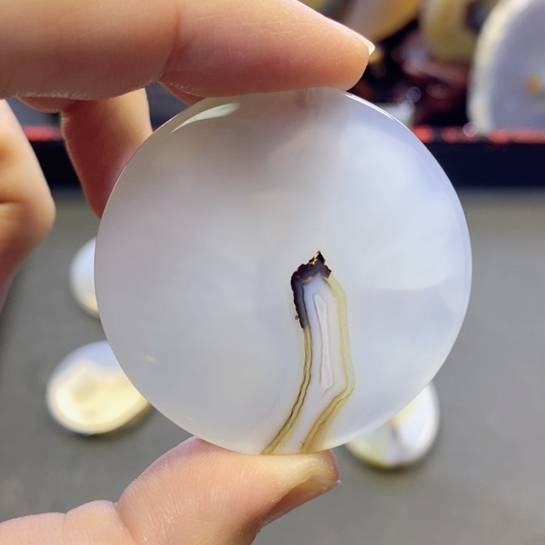 玛瑙/玉髓颈饰未镶嵌编号16