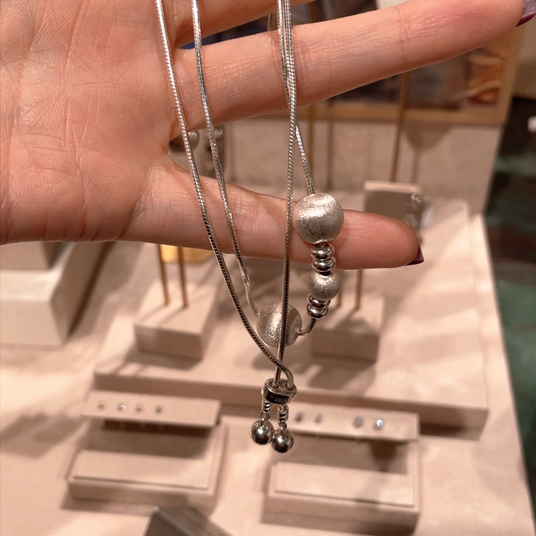 无坠链均925银兰**宸项链项链项链项链