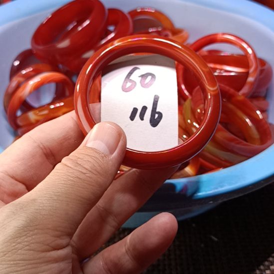 玛瑙/玉髓未镶嵌手镯