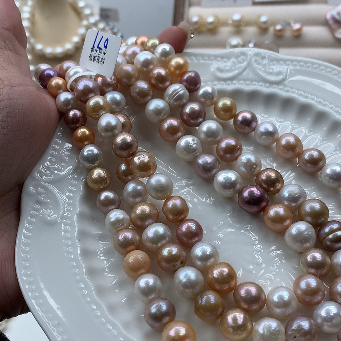 淡水珍珠8-9未镶嵌w59项链