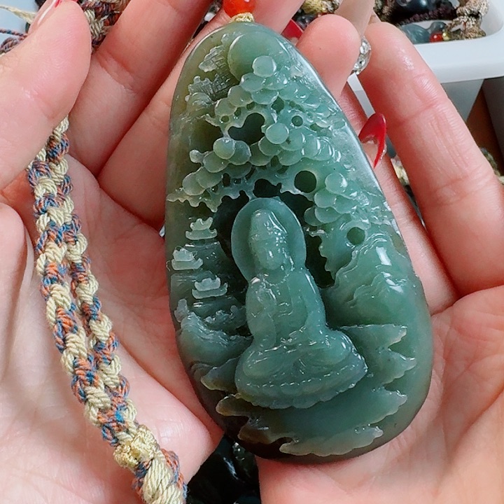 和田玉挂件未镶嵌