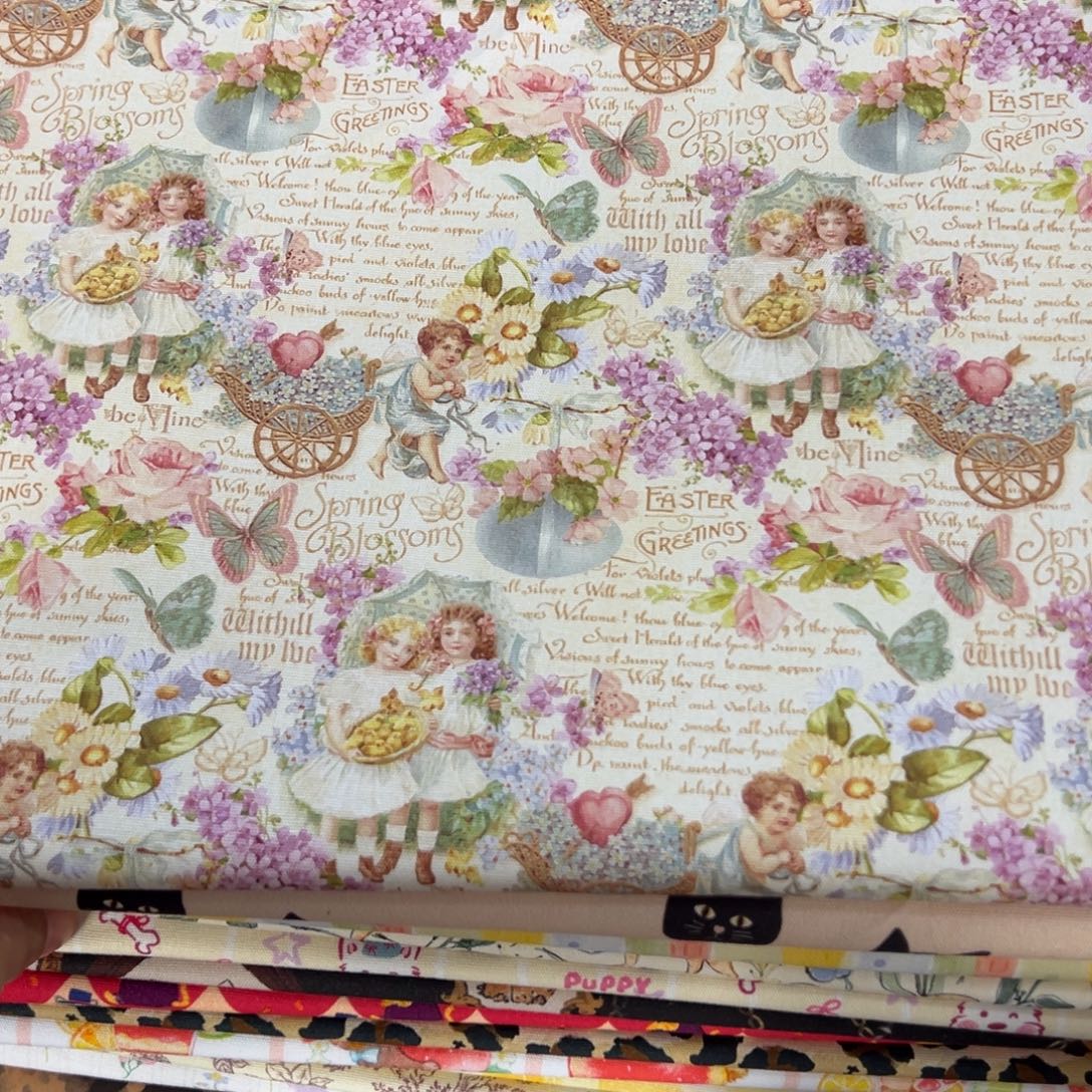 棉一米价纯棉8安帆布1.5宽果子块