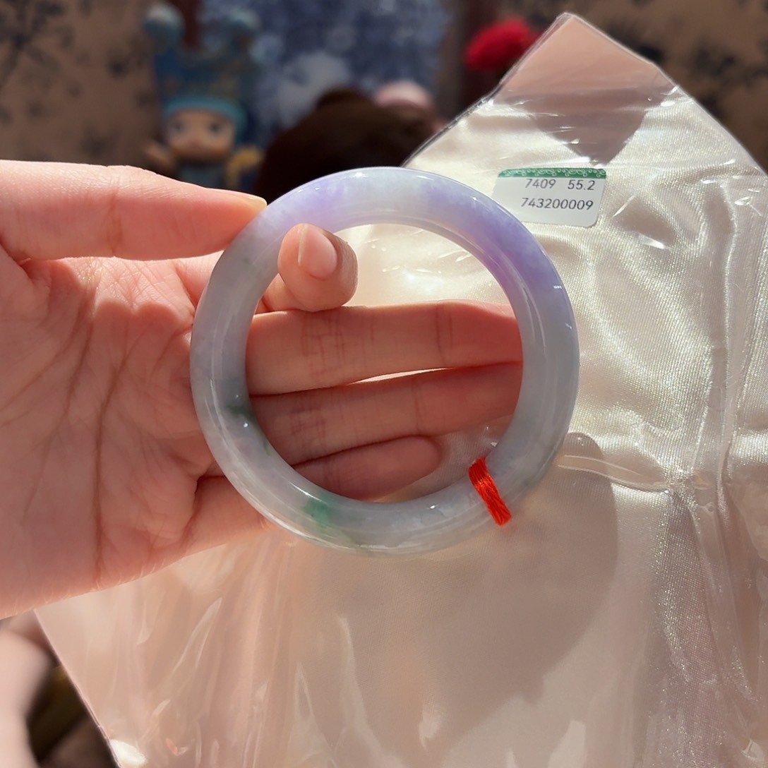 翡翠手镯未镶嵌55.2圈口