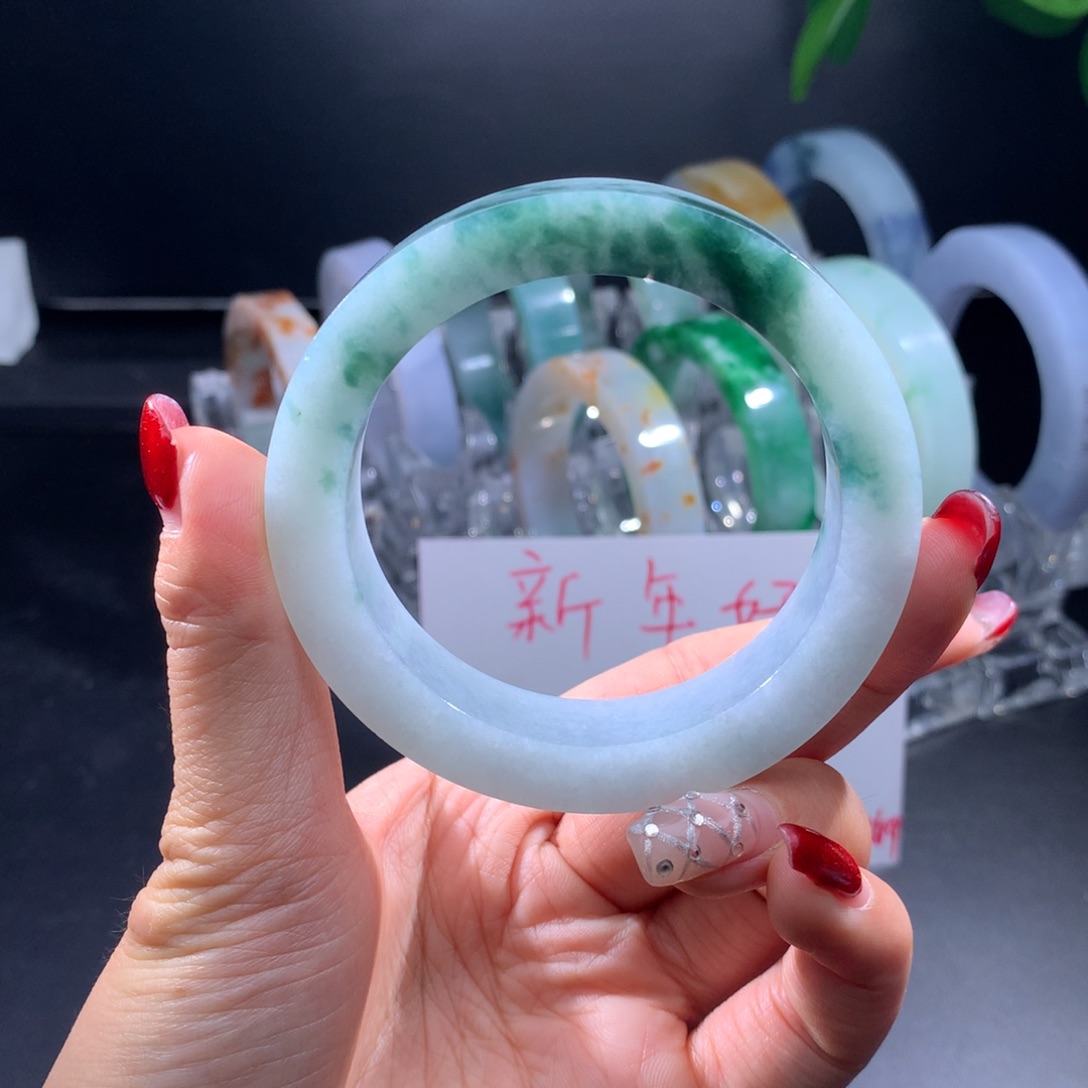 定制翡翠翡翠手镯未镶嵌