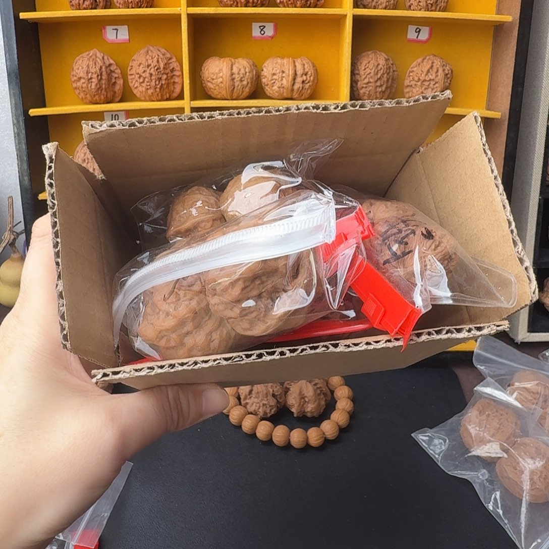 凡***鉴文玩核桃把件核桃5对