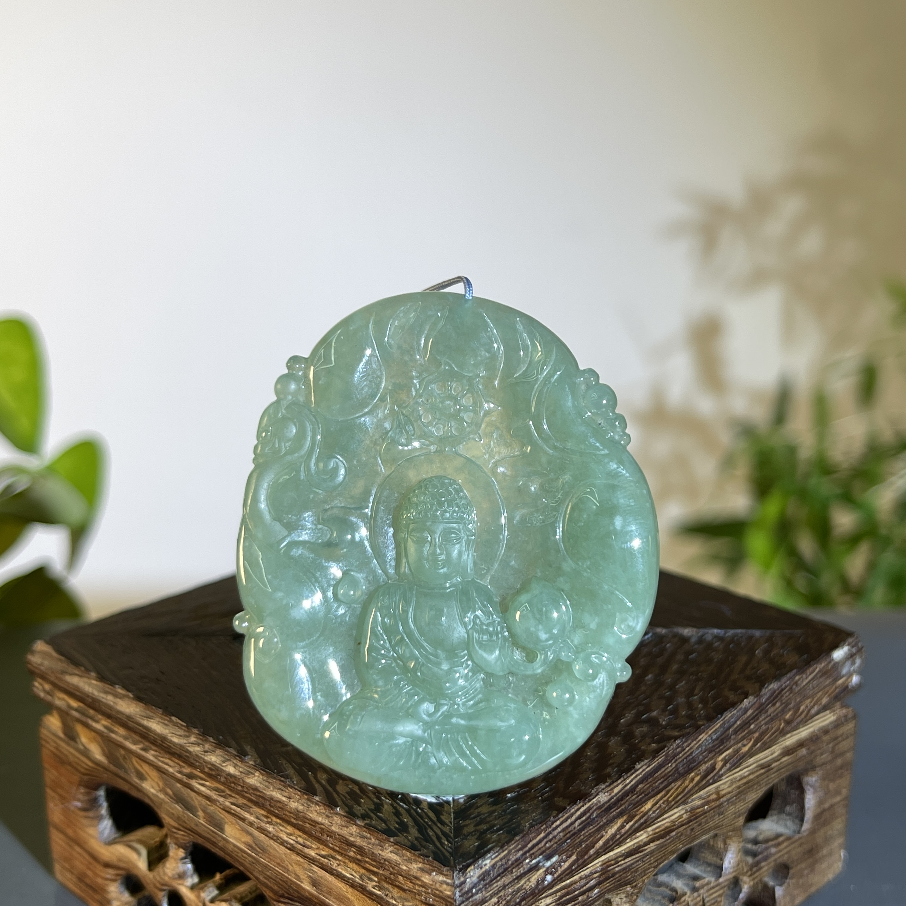 JXB10-72  天然缅甸A货翡翠 阿弥