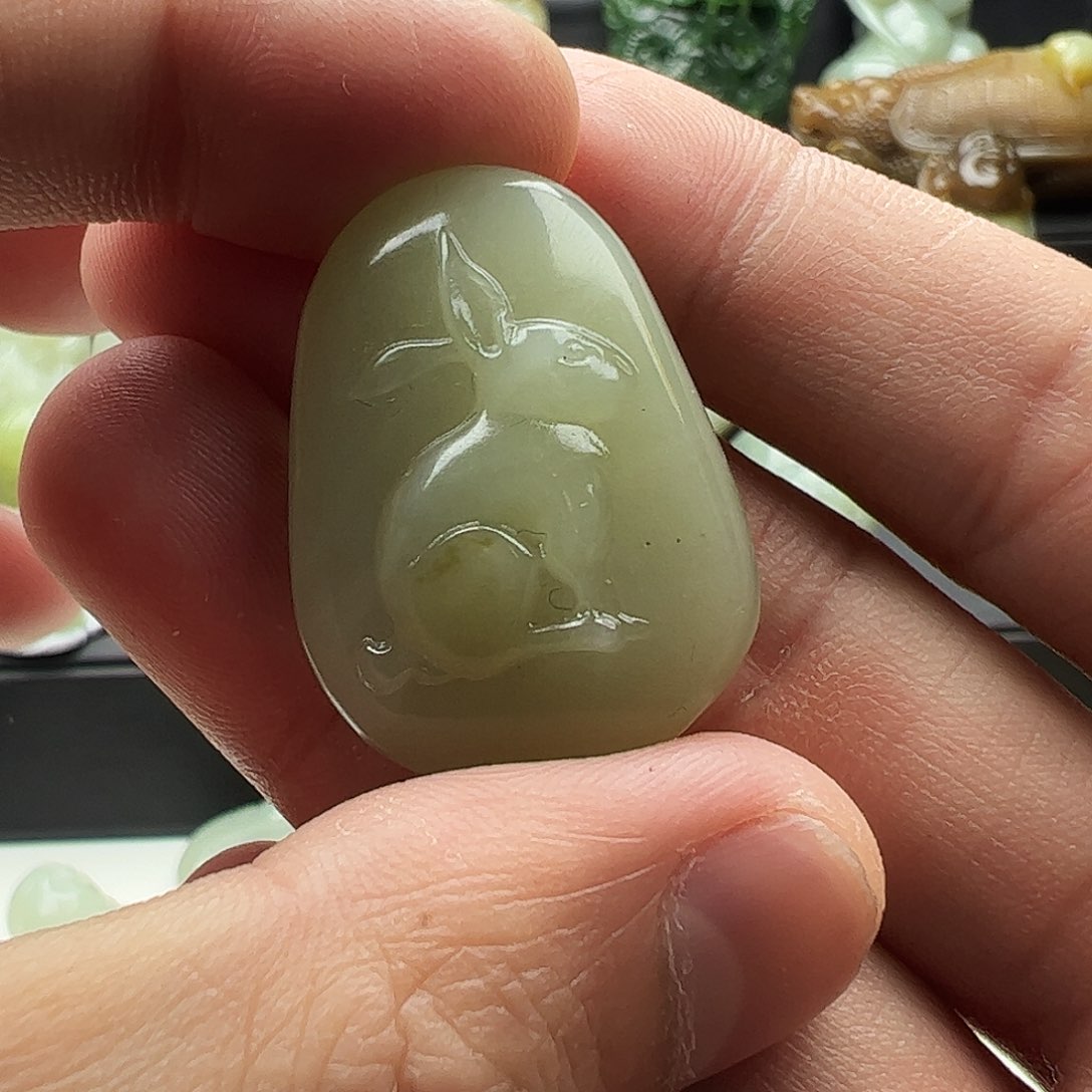 和田玉挂件未镶嵌