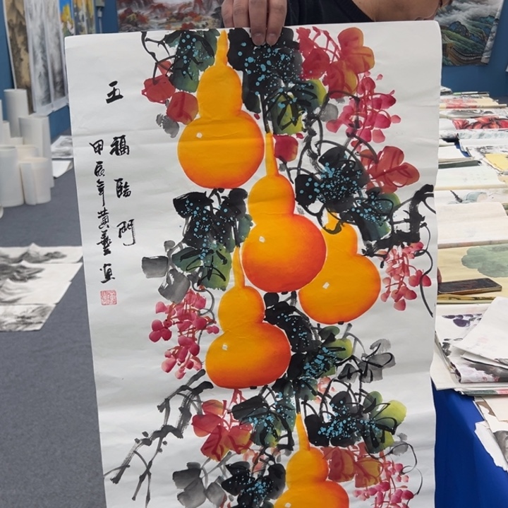 国画国画纯手绘作品