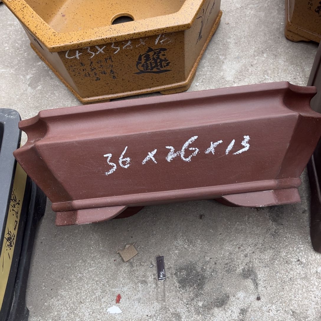 紫砂花盆盆景艺术