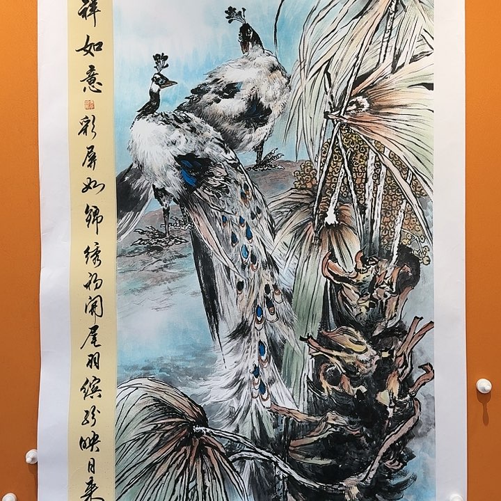 国画书法作品多次参加