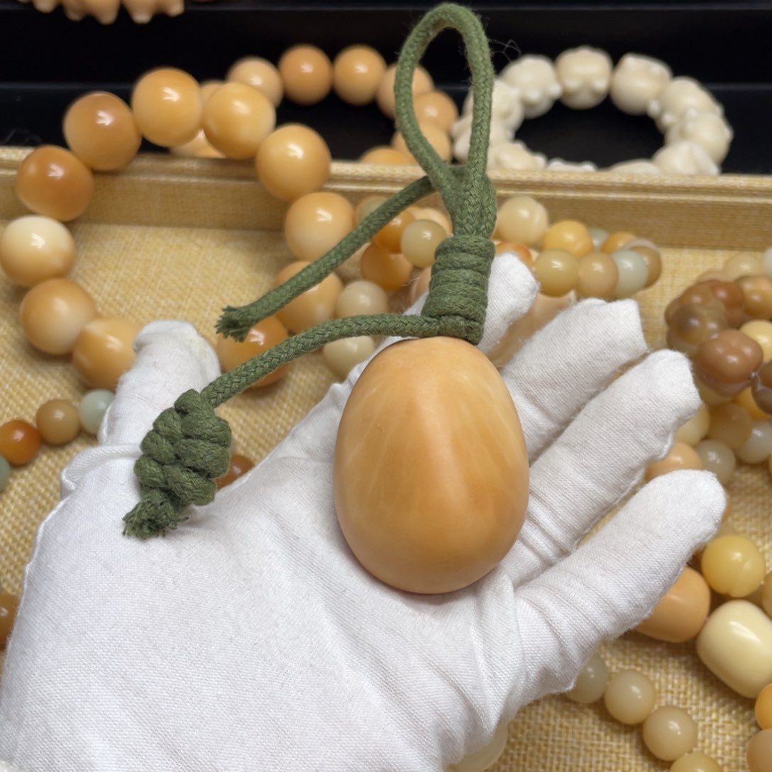 菩提根/象牙果吊坠牙果把件196