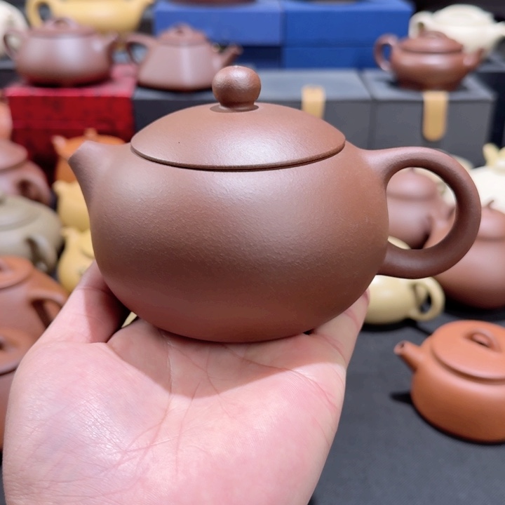 茶壶紫砂底槽清西施350cc