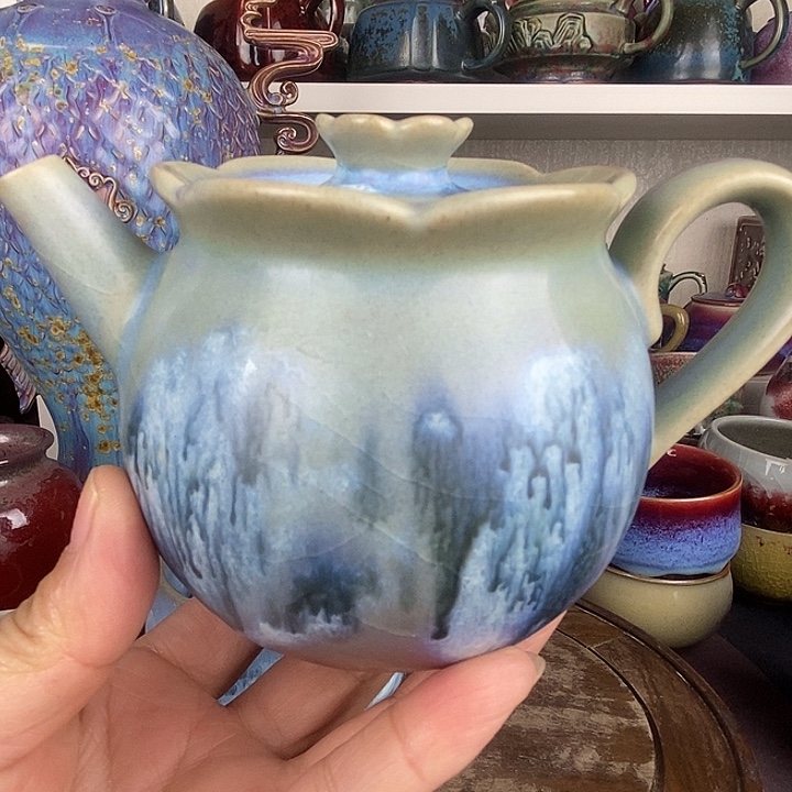 茶盏中国神后钧瓷茶具