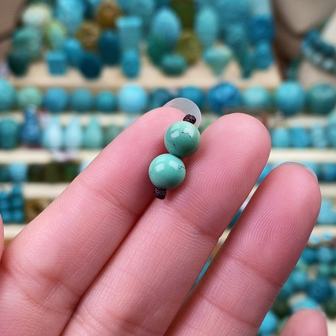 绿松石珠宝奇石未镶嵌