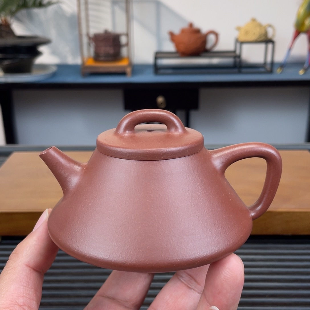 紫砂茶壶中槽青纳瓢180cc
