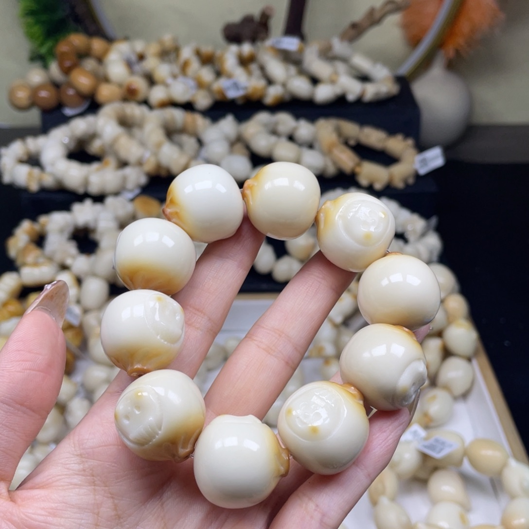吊坠菩提根/象牙果92513包子多妹瑕疵
