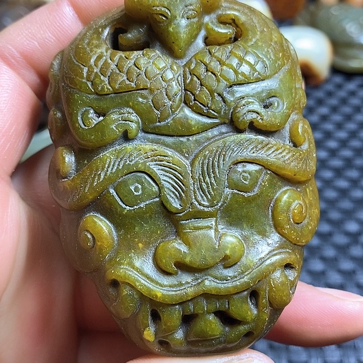 紫金钵盂菩提吊坠