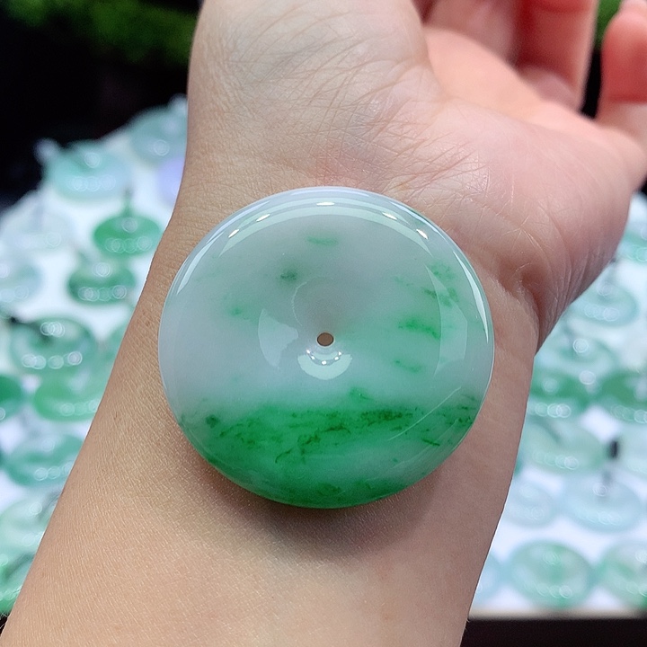 颈饰未镶嵌翡翠12尺寸36.6*5.9