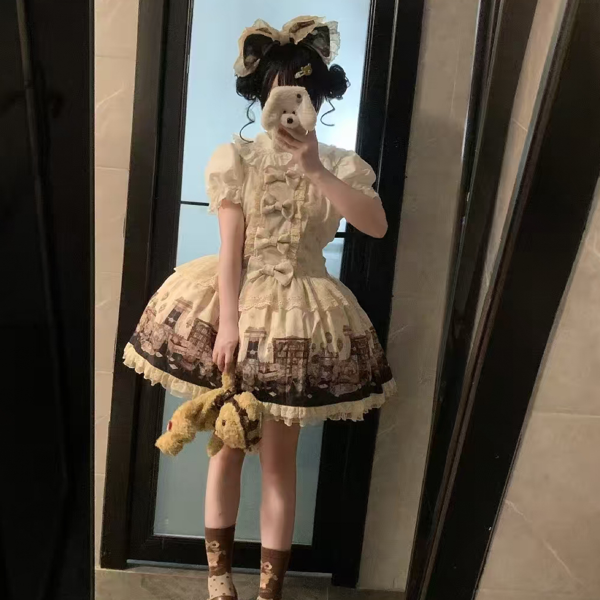 定金预约-音乐熊Lolita实体店预约烘焙兔 Baking rabbits 11月出