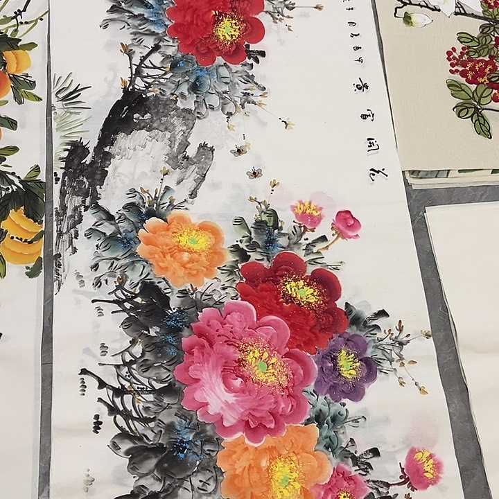 三个张画廊直播间！